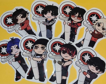 Stray Kids Lightstick Holder Stickers - ChkChk Boom Versions