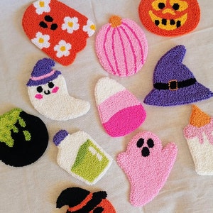 cute halloween coasters