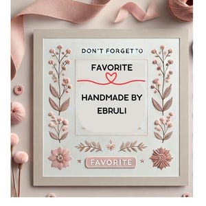 Pinke Halloween Untersetzer mit Punch Needle: Gruseliges Home Dekor Bild 11