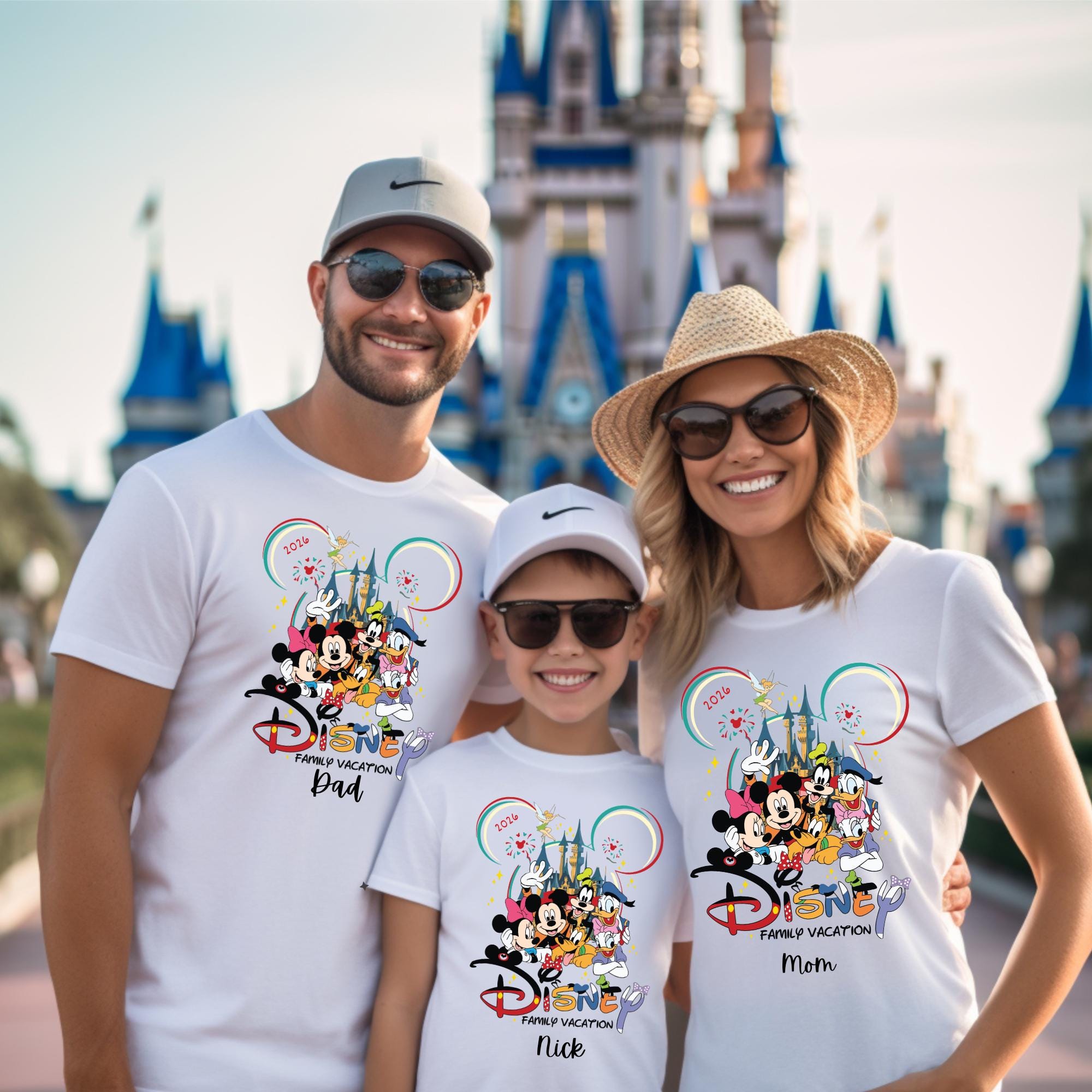 Disney Friends 2026 Shirt, Magical Disney Group Shirts for Kids