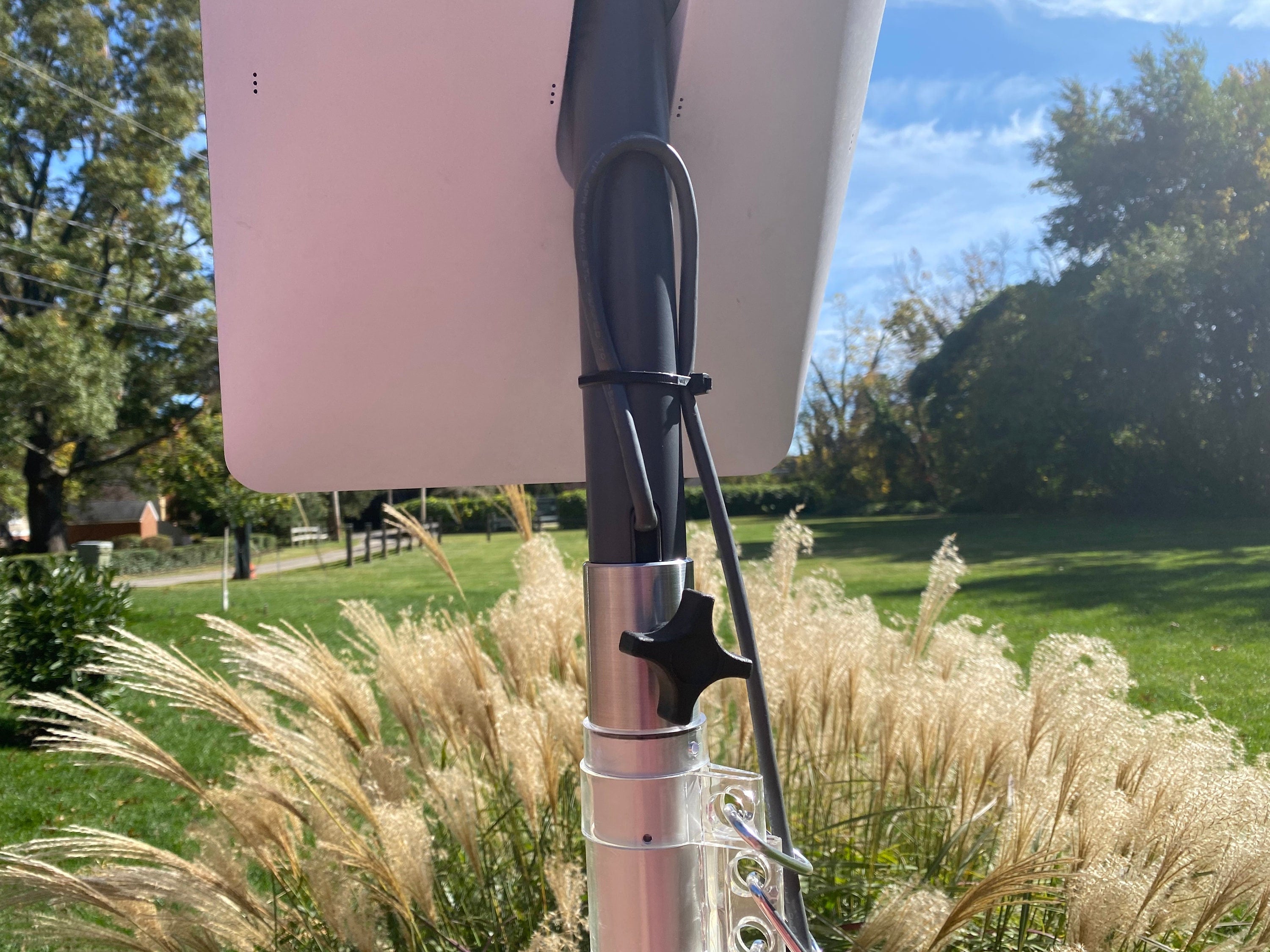 Starlink Adapter for Harbor Freight 20 Flagpole as Well as
