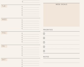 Weekly Planner