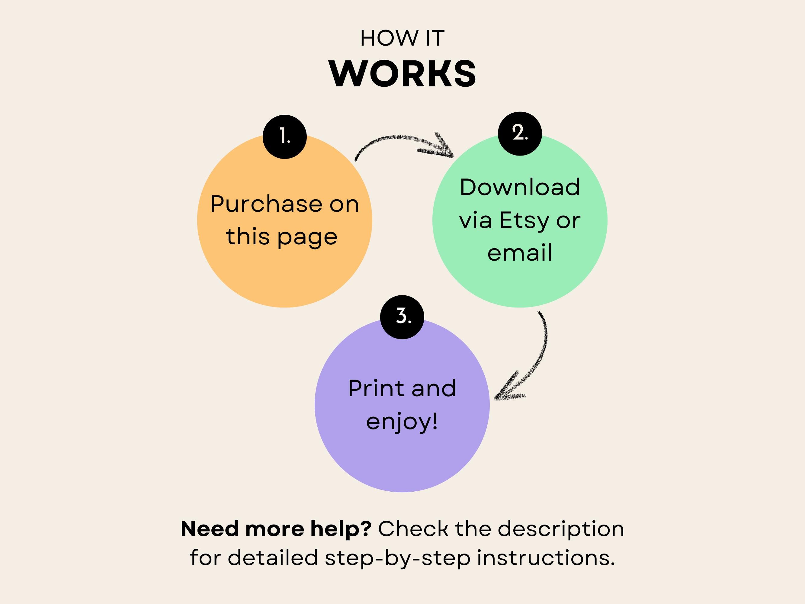 SMART Goal Template Printable PDF, Goal Setting Worksheet Planner for ...