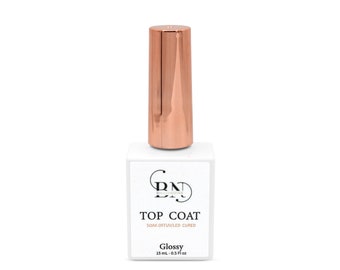 No Wipe Glossy Top Coat BillioNoire Gel Polish