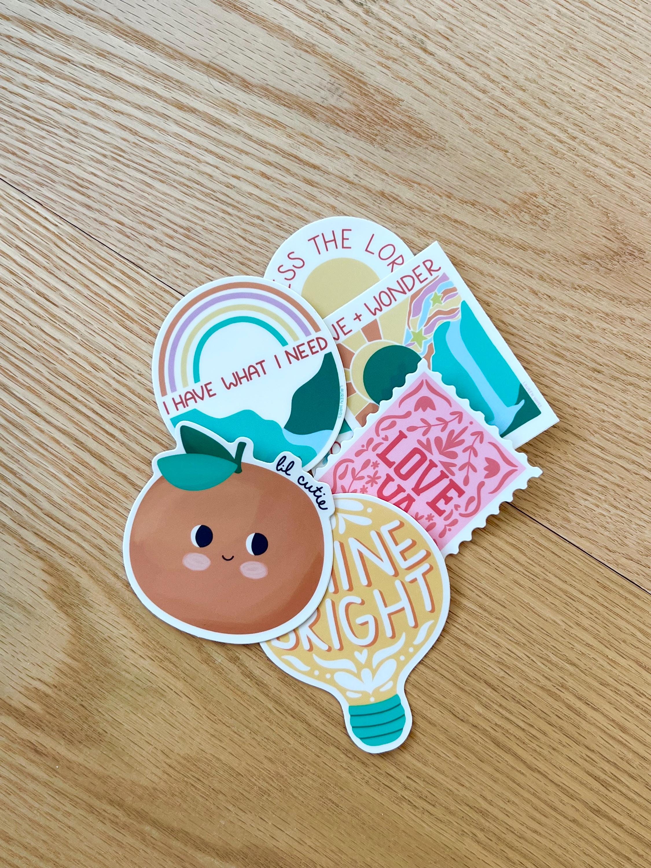 Psalms + Proverbs Vinyl Sticker Pack | Water Bottle | Laptop ...