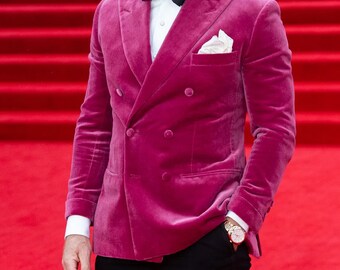 Pink Mens Blazer - Etsy