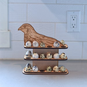 Quail shaped Egg holder, Quail gift, Coturnix quail decor, Quail egg display, Quail egg, Quail egg basket countertop quail eggs 3 dozen eggs