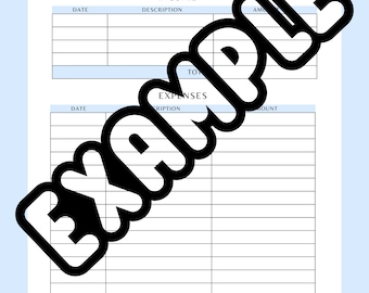 Budget Planner Printable: Organize Your Finances and Save Money, Easy-to-Use Financial Planning Tool