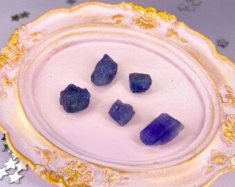 Raw Tanzanite Crystal, Indigo Blue Purple, Tanzania Stone