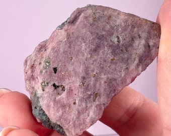 Large Ruby and Aquamarine Crystal Matrix, Cluster, Tourmaline, Rare Natural, UV Reactive, Fluorescent