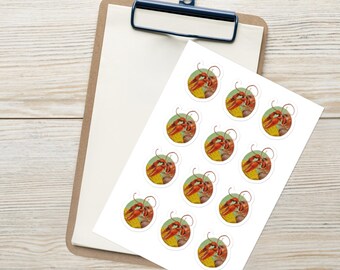 Crawfish boil Sticker sheet
