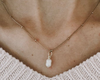 Pearl Drop Necklace