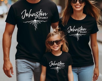 Personalized Custom Family Reunion Unisex Shirt, Family Reunion Name Matching Tee Shirt, Family Name Matching Vacation Cruise Shirt