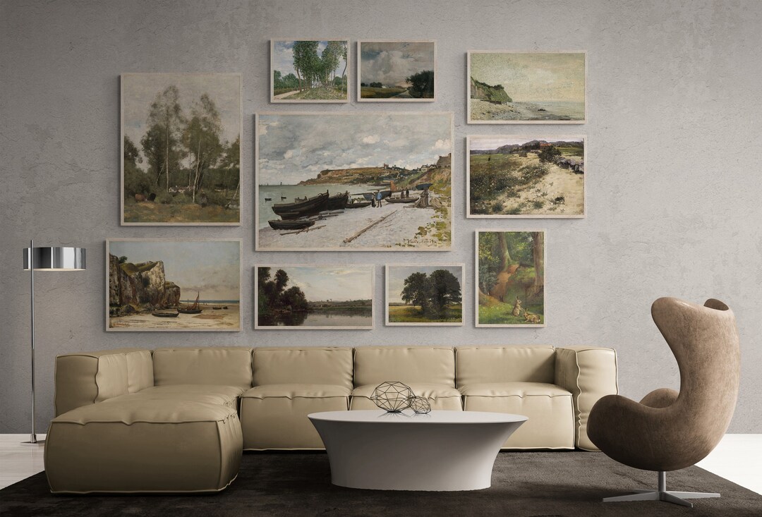Printable Vintage Wall Art Set Digital Download Home Decor Digital ...