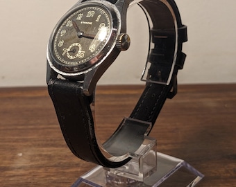 Montre française 1940's type montre militaire "Étanche"