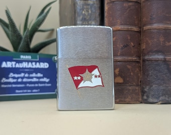 Zippo militar original y poco común, obsequiado por el Jefe de Estado Mayor del Ejército de los EE. UU. (Bernard W. Rogers, 1977)