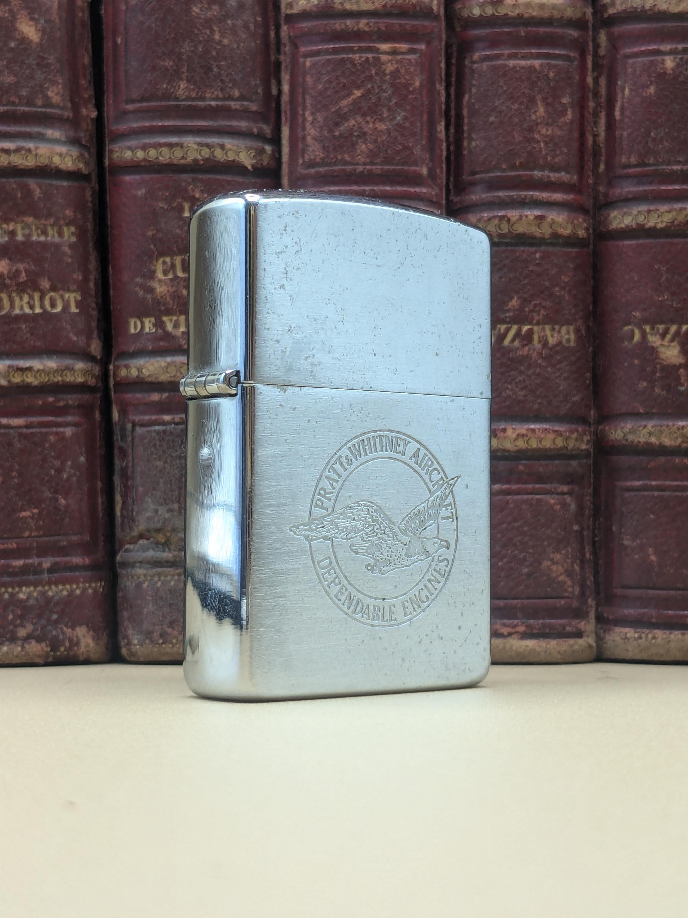 1991 Pratt & Whitney AIRCRAFT Silver Zippo Lighter - Etsy
