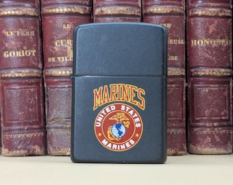 Vintage Zippo Marines USA Lighter