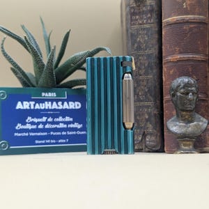 Petroleum green lighter, 1940s