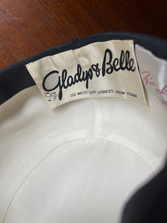 Vintage elegant  beige hat by  Gladys & Belle New… - image 10