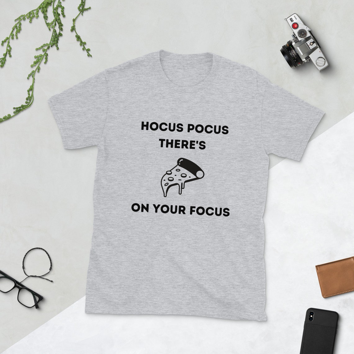 Hocus Pocus Theres Pizza On Your Focus Hocus Pocus Pizza on Your Focus Meme T-shirt Tee Reference - Etsy Hong Kong