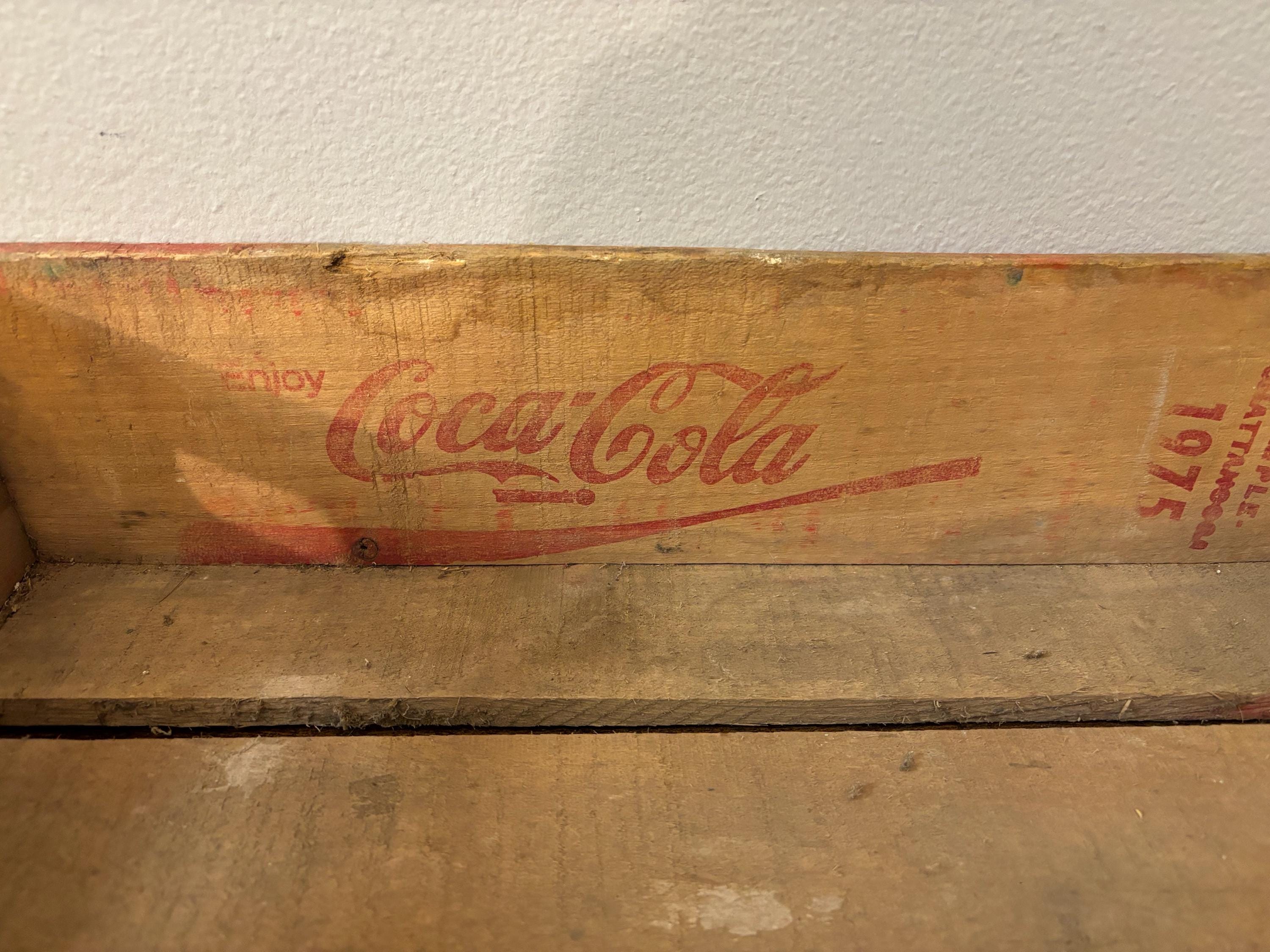 Coca cola wooden crate - Etsy 日本