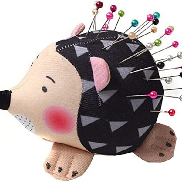 Cute Hedgehog Pin Cushion. Pin Keeper. Creative Pin Cushion.