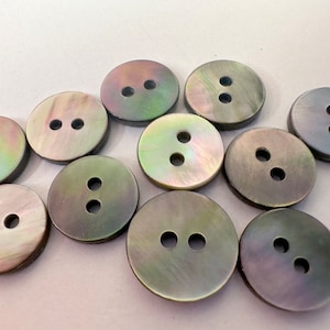 10-50pcs Mother of pearl buttons.Many sizes for choose.2 hole Sewing Knitting Buttons