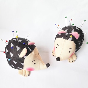 Cute Hedgehog Pin Cushion. Pin Keeper. Creative Pin Cushion.