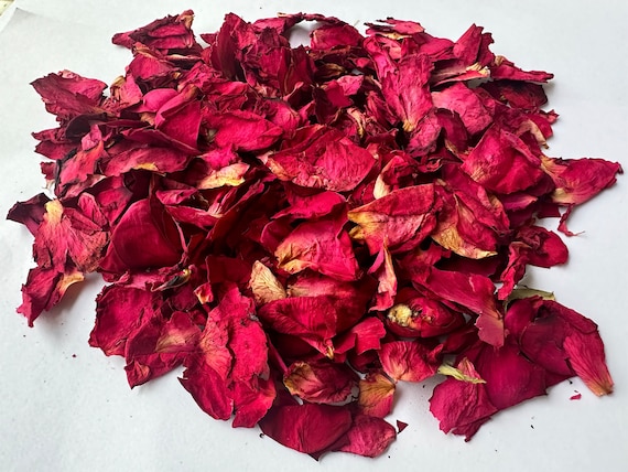 Dried Rose Flower Buds. 1-5 Oz. Fragrant Small Petal Bulk Dried