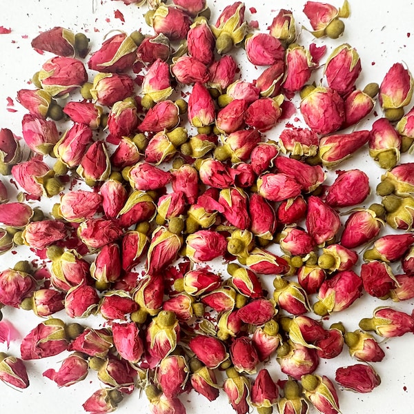 Dried Rose Flower Buds. 1-5 oz. Fragrant Small Petal Bulk Dried .Dried flowers, Dried herbs.