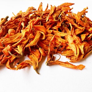 Dried Lilies Bulk. 1-5 oz. Fragrant Small Petal Bulk Dried .Dried flowers, Dried herbs.