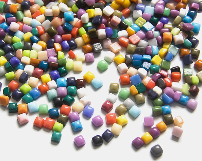 Botanical Ceramic Tiles Small Etsy UK