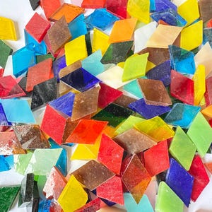 120 pcs Rhomboid mosaic Glass Tiles, 58 color for choose.Colorful Mosaic,Ottoman Tiles.Glazed Ceramic Shaped Mosaic Tiles.Turkish Tiles