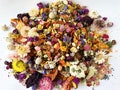Wholesale Bulk Dried Flowers for Wedding confetti. 40 Variety Mix in 1. Suitable for  candles, aromatherapy. soap making,candle making, product logo