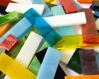 35 pcs Rectangular Glass Tiles, 36 color for choose.Colorful Mosaic,Glazed Ceramic Shaped Mosaic Tiles.Turkish Tiles,Ottoman Tiles.