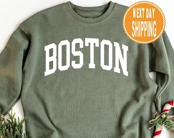 Boston Sweatshirt: City Pride Hoodie, Boston Gift