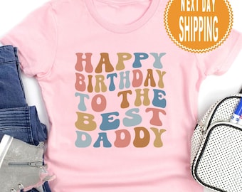 Retro Daddy Birthday Shirt, Toddler & Youth, Gift For Dad Tee