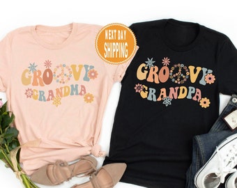 Groovy Grandma Shirt: Hippie Flower Power Tee