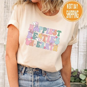 Happiest Besties Mouse Theme Park Shirt: Matching Family Trip