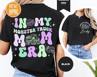 Comfort Colors Monster Truck Mama Shirt: Boy Birthday Party