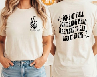 90er Jahre Country Musik T-Shirt, einige von euch wissen nicht, was mit Graf Shirt passiert ist
