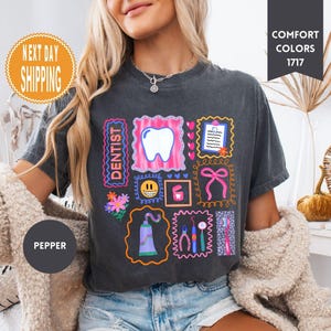 Comfort Colors Dental Shirts, Dental Hygiene Gifts, Dental Assistant Dentist Shirt, Dental Office Gifts Dental Squad Shirt, Dental Hygienist