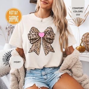 Comfort Colors T-shirt met luipaardprint: trendy oversized T-shirt dames