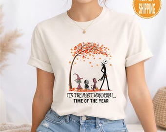 Halloween T-Shirt, Fall, Witchy Shirt, Time Design