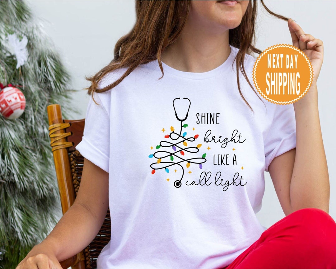Funny Nurse Christmas Shirt, Nurse Christmas Gift Shirt, RN Christmas