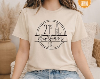 Ich gebar vor 21 Jahren, wo mein Getränk ist, Geschenke zum 21. Geburtstag für Frauen