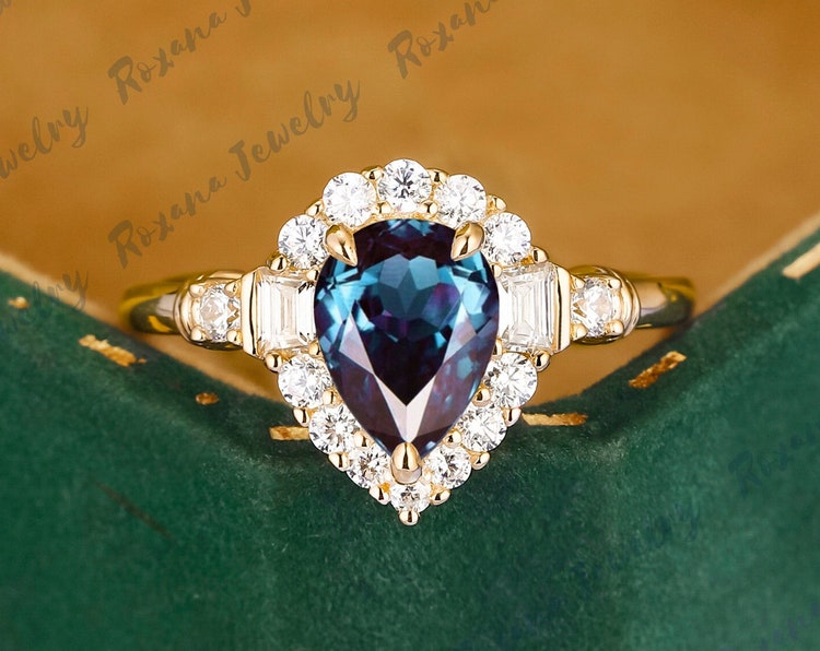 Rikelus 9k Gold Unendlichkeit Halskette - Türkis Moissanit Anhänger, 40+5cm, Geschenk Für Frauen