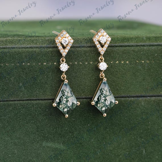 14kgfテルナテ島モスアゲートピアス/イヤリング 希少 ！14kgfテルナテ島モス入りアゲートドゥルージ－ピアス/イヤリング