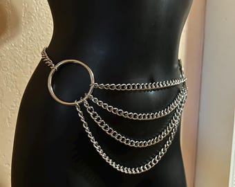 O ring chain belt